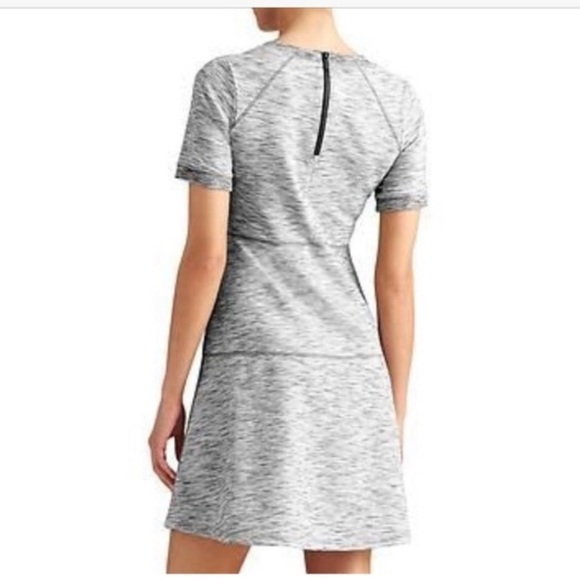 ATHLETA Textured En Route Grey Heather Dress - Picture 2 of 10